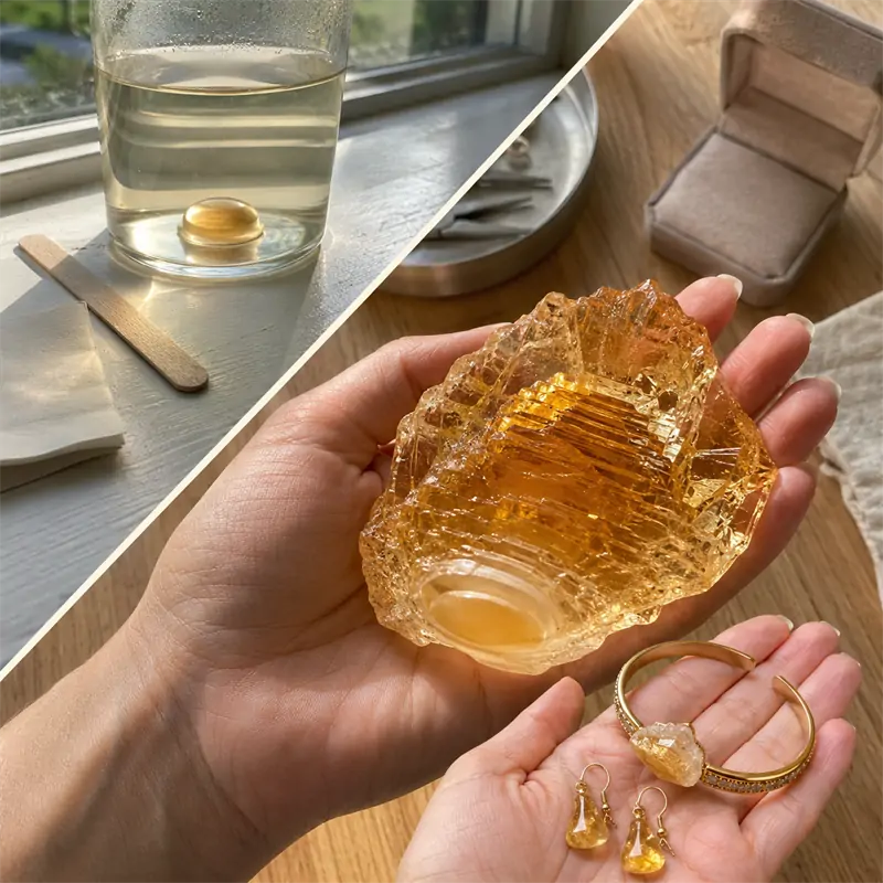 HUBUQ® 💎 Luxusní krystalová dílna – Prémiový prášek na pěstování krystalů